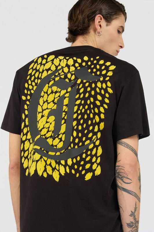 JC T-shirt Nera Con Logo BLACK WFT088-WF118