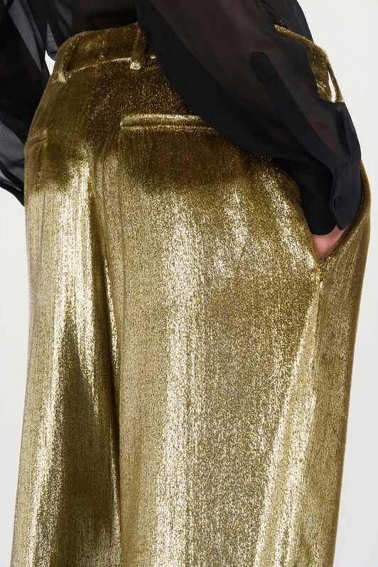 RC Gold Velvet Long Pants LIGHT GOLD WKT205-FT062