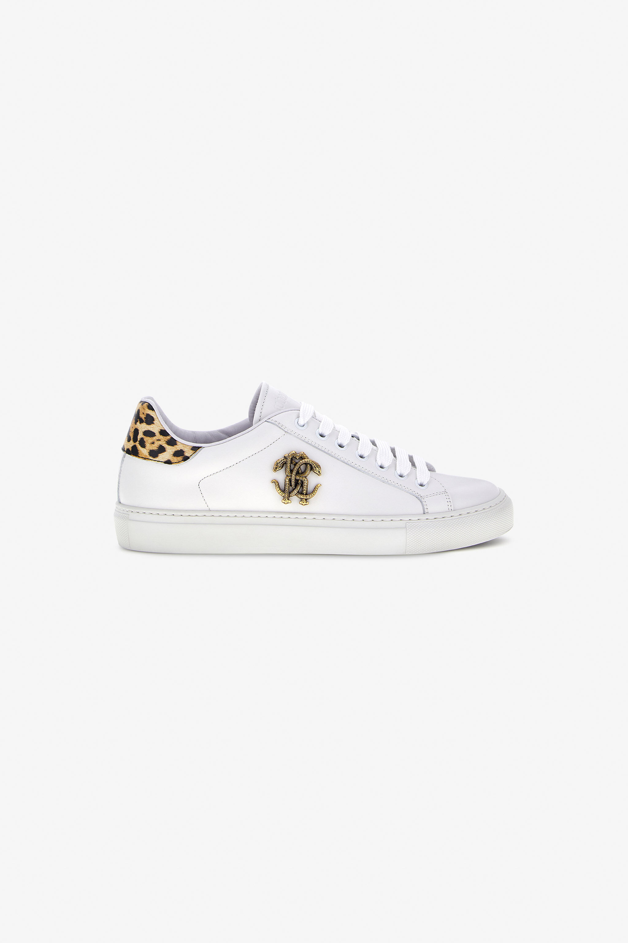 RC Sneakers with Monogram RC Light brown/White SKS031-PZA90