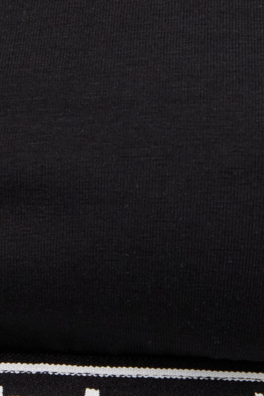 JC Black Bra With Logo Band BLACK UFU006-UF203