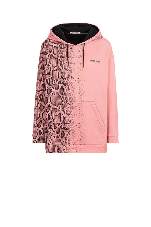 RC Python-Print Hoodie Rosa IST69A-CF050