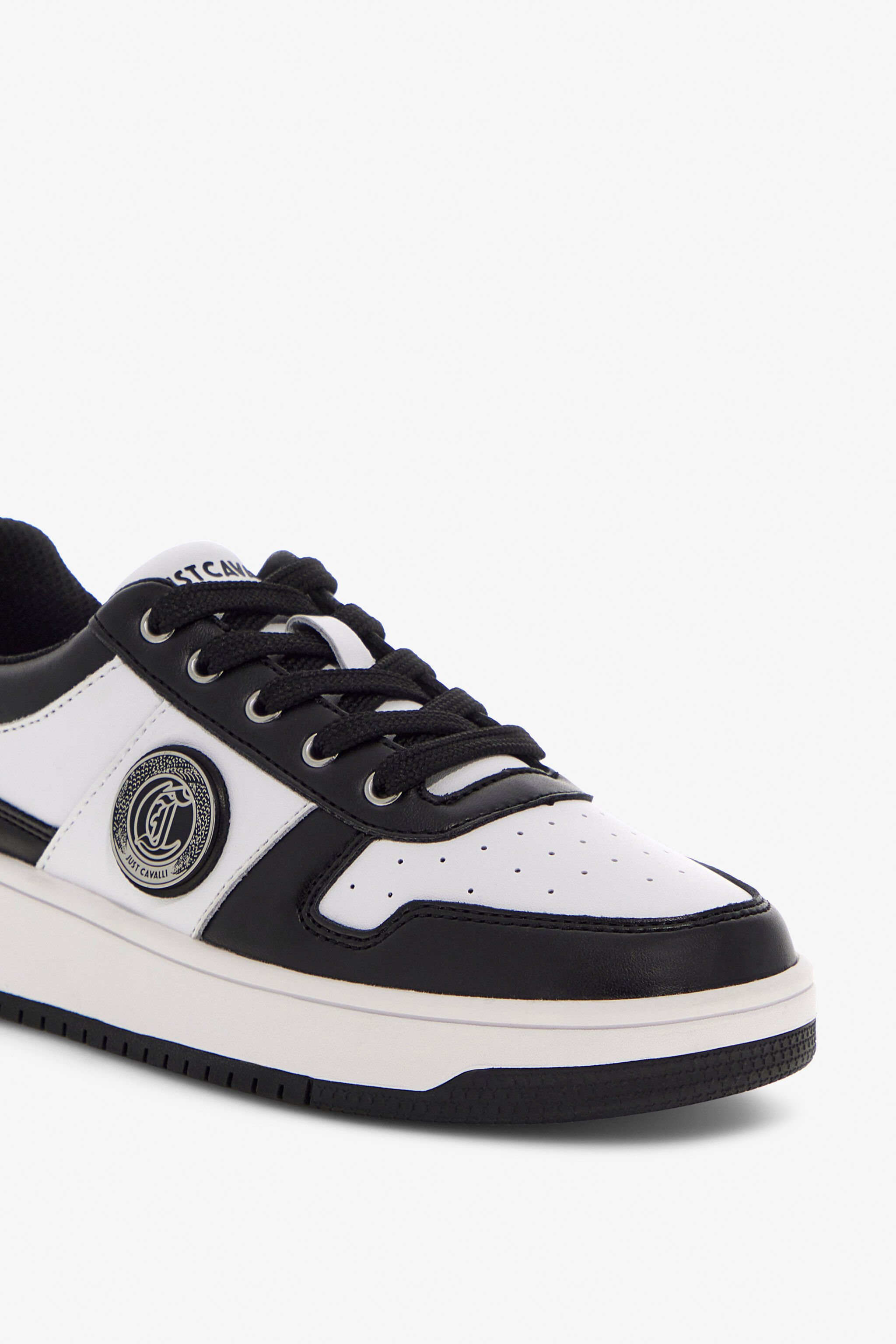 JC Just Cavalli Sneakers Noir/Blanc TFS049-TF369