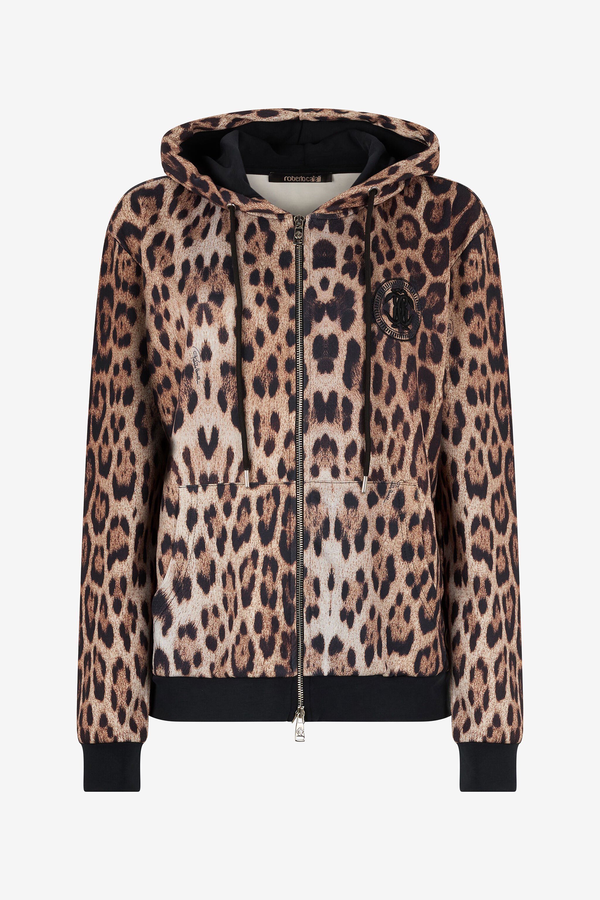 RC Leopard Print Sweatshirt JAGUAR QOT66B-2OG34
