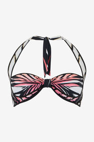 RC Bikini-Oberteil mit Ray Of Paradise-Print CORAL XKW014-HVM33