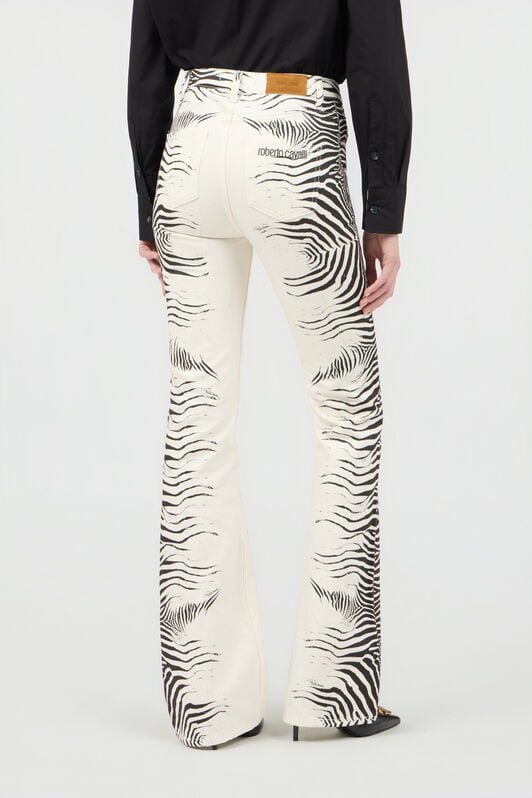 RC Zebra Print Jeans WHITE/BLACK ZEBRA SOJ20S-DL008