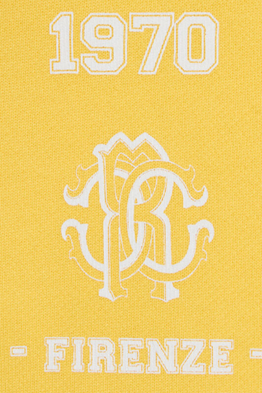 JU Felpa Gialla Con Stampa Logo JU Felpa Gialla Con Stampa Logo YELLOW VJT68A-CF050