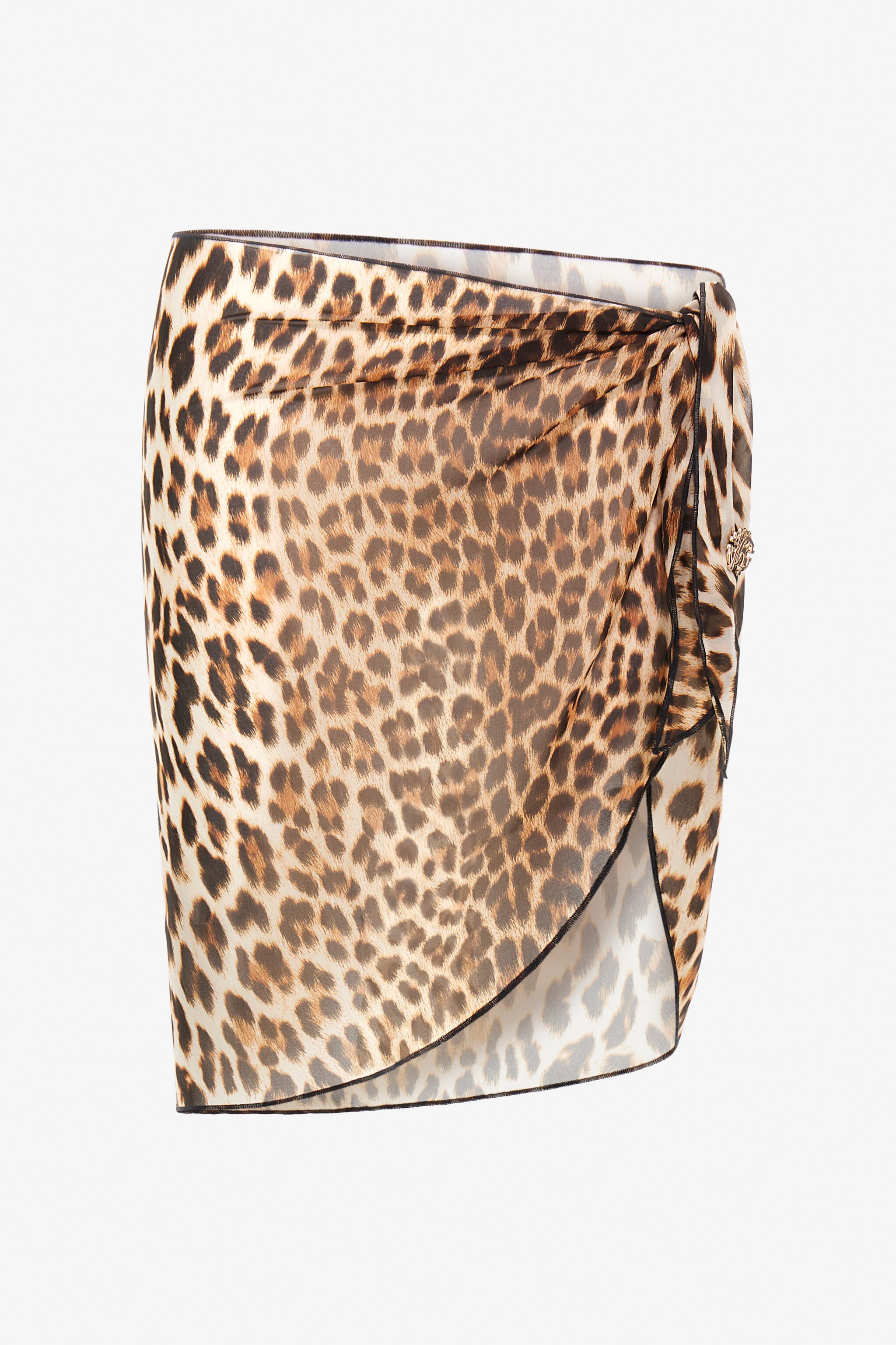 RC Sarong Leopard Print Hellbraun KSW00F-7GI17