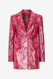 ${brand} Shiny Python-Print Jacket ${colorDescription} ${masterID}