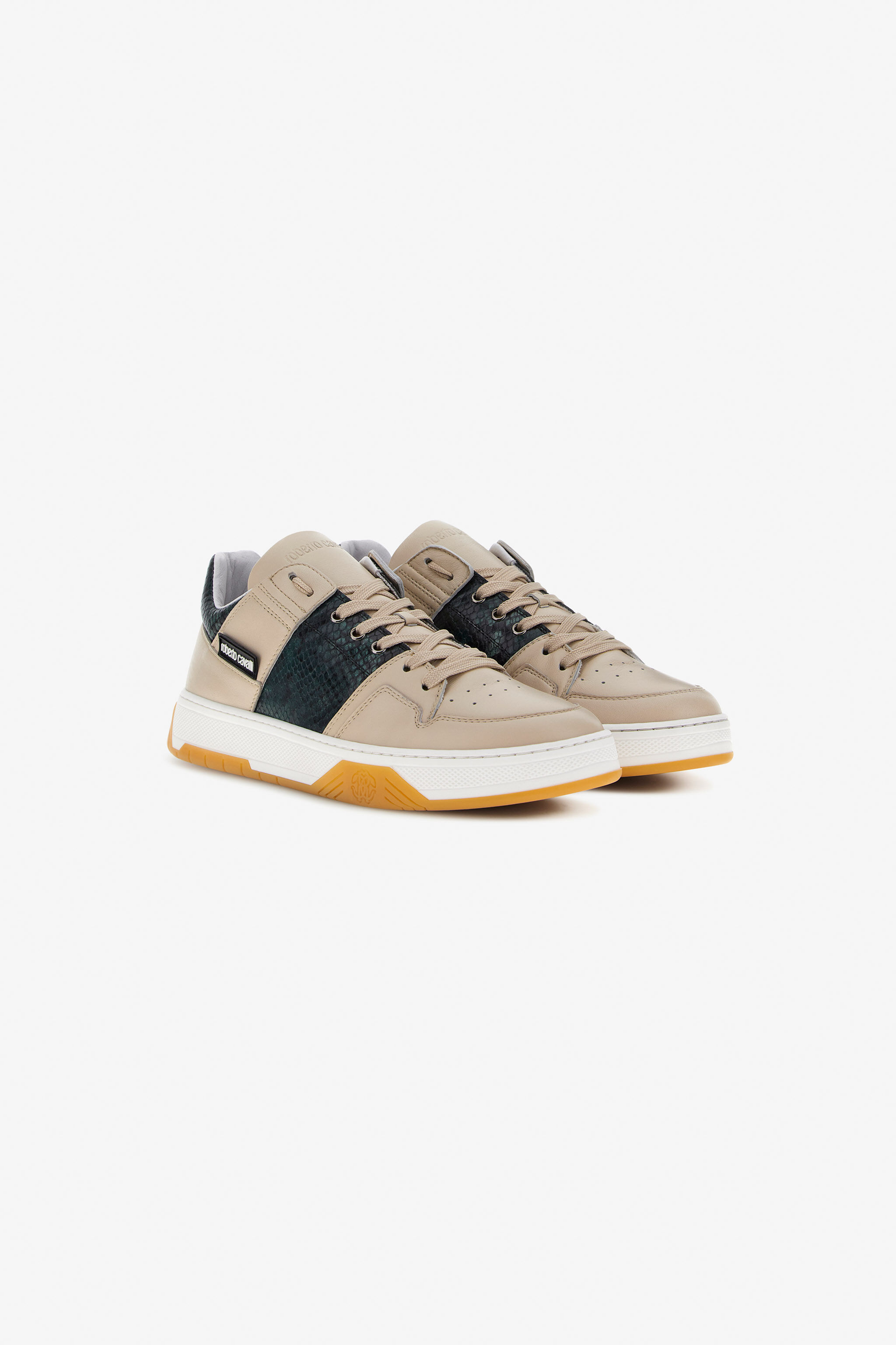 RC RC logo Sneakers Hellbraun SRS046-PN003