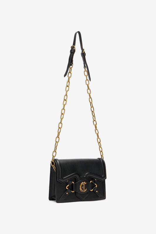 JC Bolso Bandolera Con Monograma JC Negro UFB107-UF476