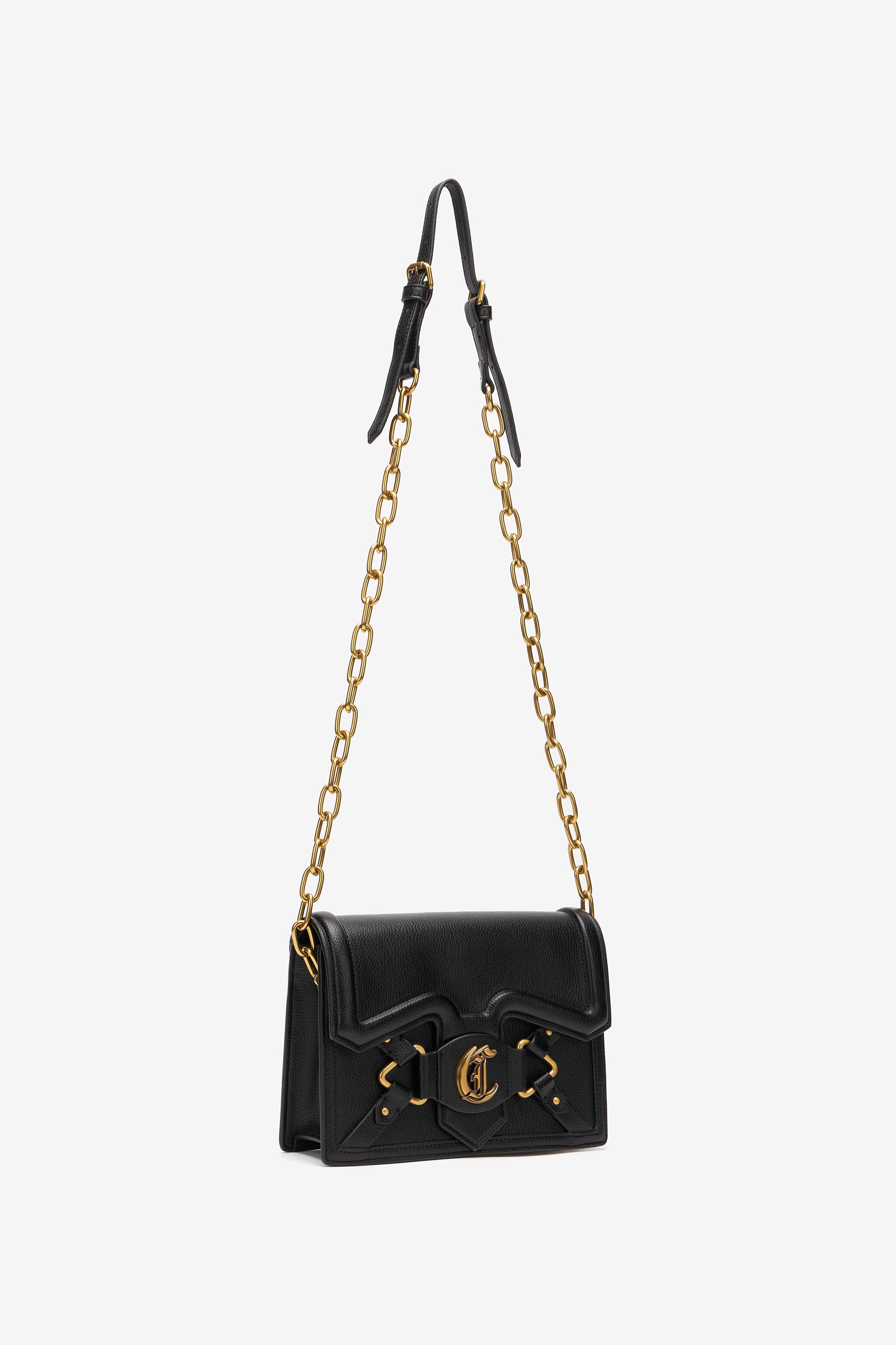 JC Bolso Bandolera Con Monograma JC Negro UFB107-UF476