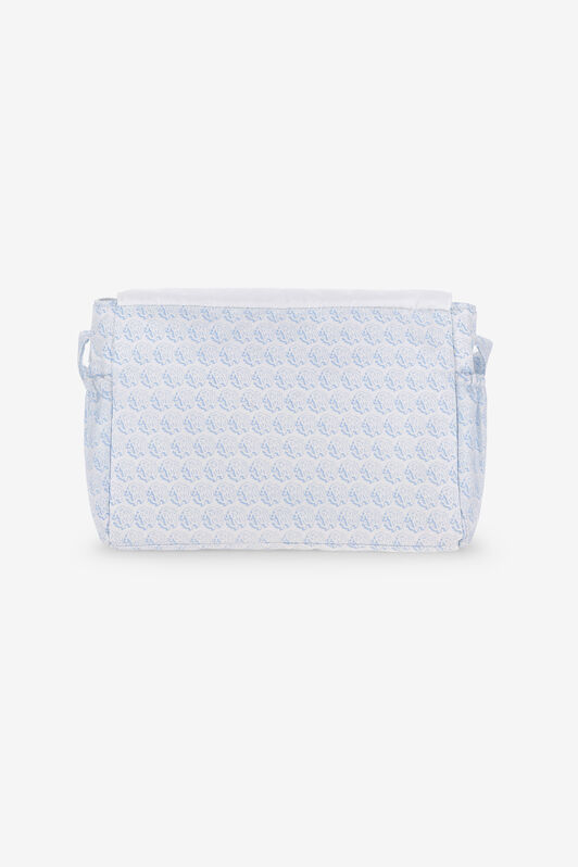 JU Changing Bag With RC Monogram Baby Blue SJT834-5RI70