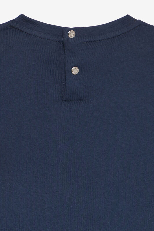 JU T-Shirt Maxi Logo E Patch Blu scuro UJT623-JD001