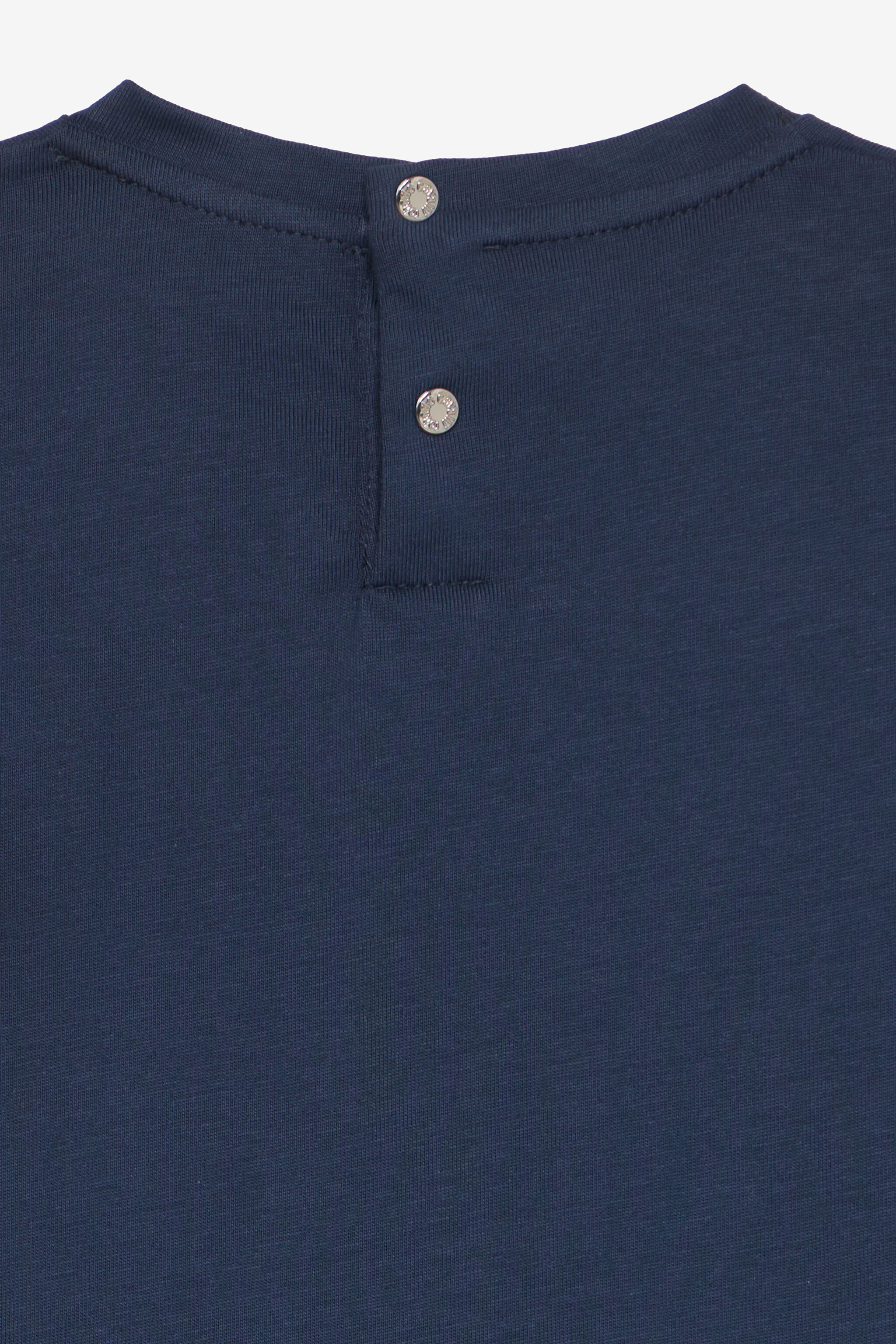JU T-Shirt Maxi Logo E Patch Blu scuro UJT623-JD001