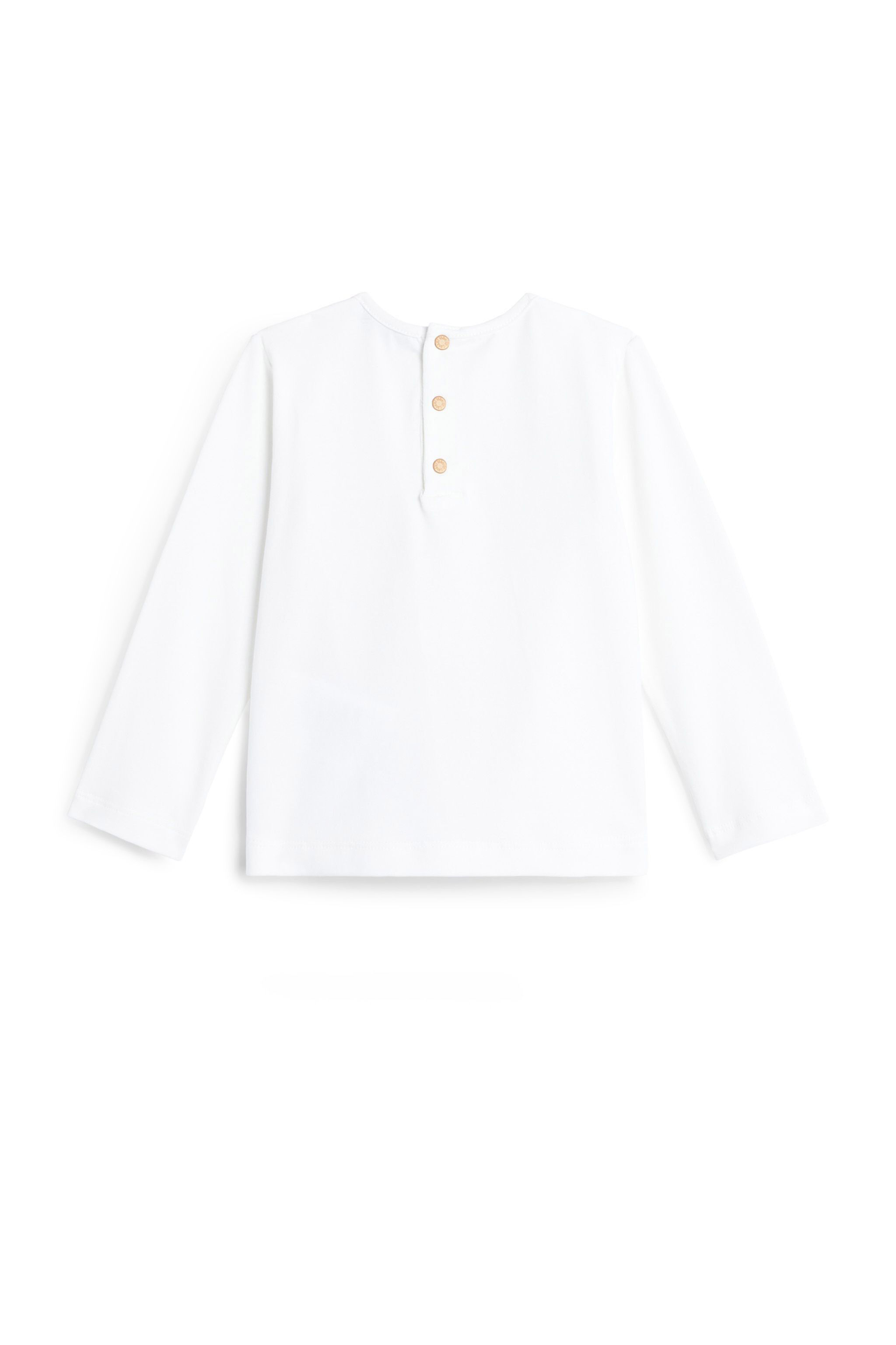 JU T-shirt à logo et imprimé floral MILKY WHITE JJT639-JV025