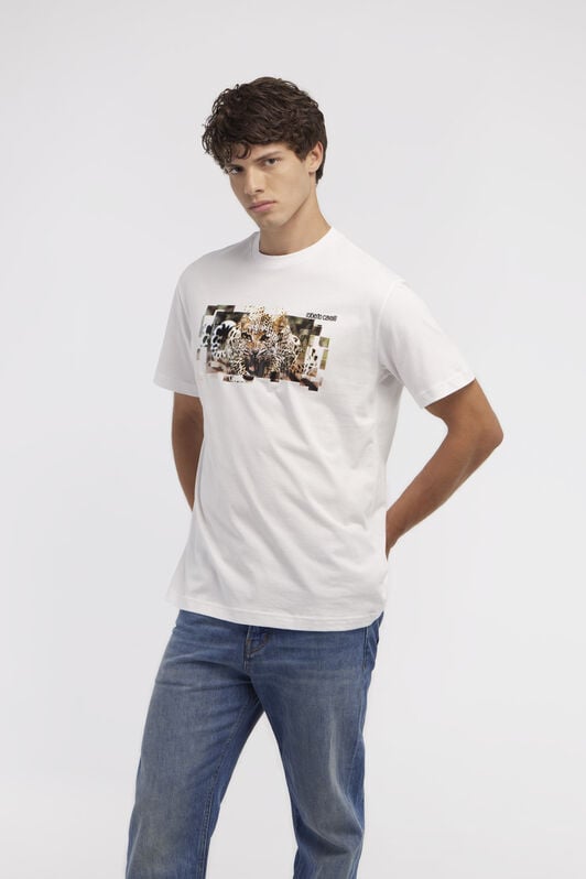 RC T-shirt with Jaguar logo and print RC T-shirt with Jaguar logo and print White NOT60K-JD060