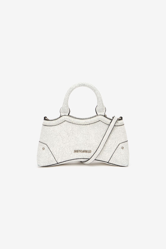 JC Marble-Effect Bag With JC Monogram White UFB109-UF478