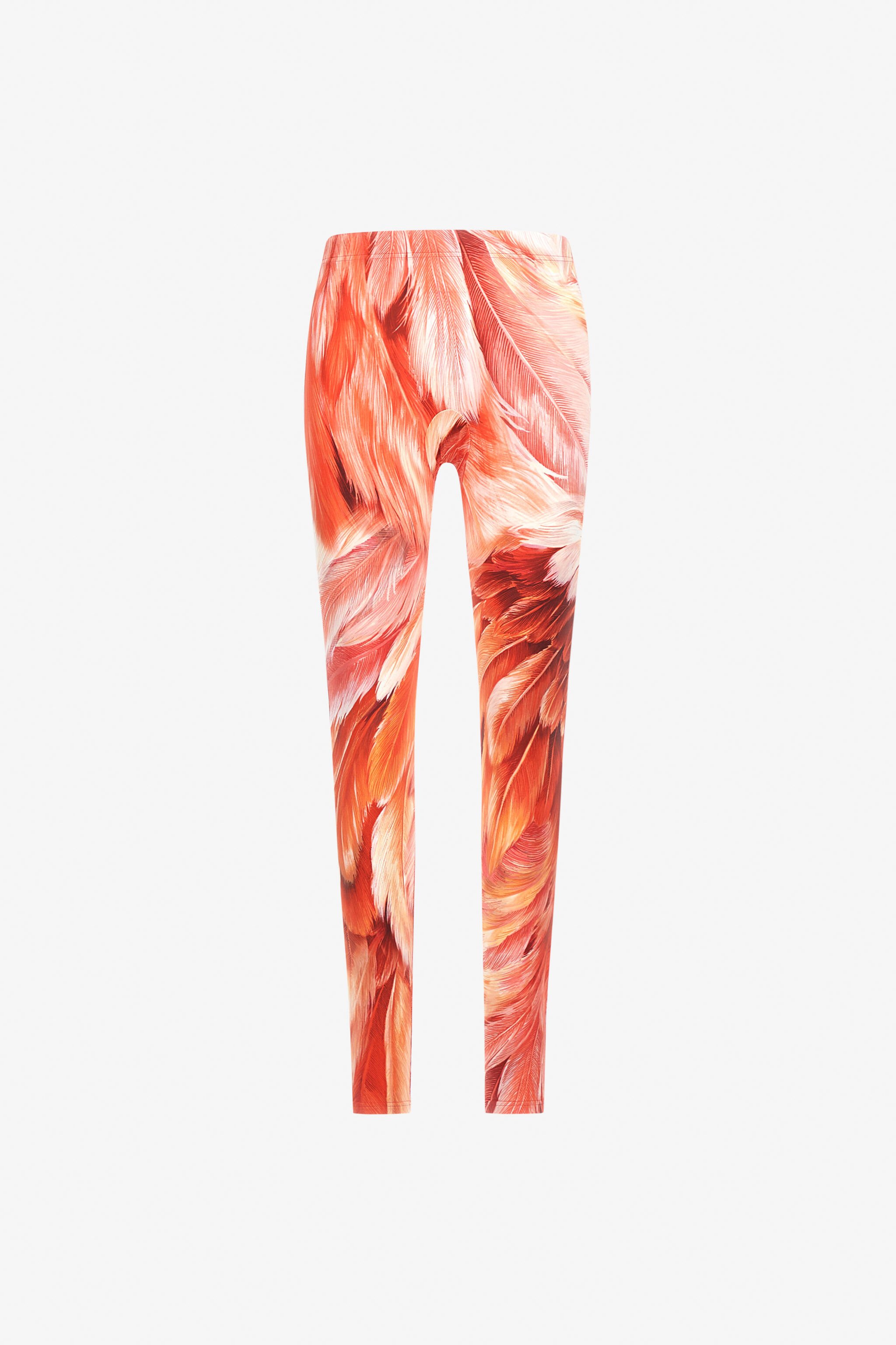 RC Leggings stampa Plumage Arancione SWT20A-LNL71