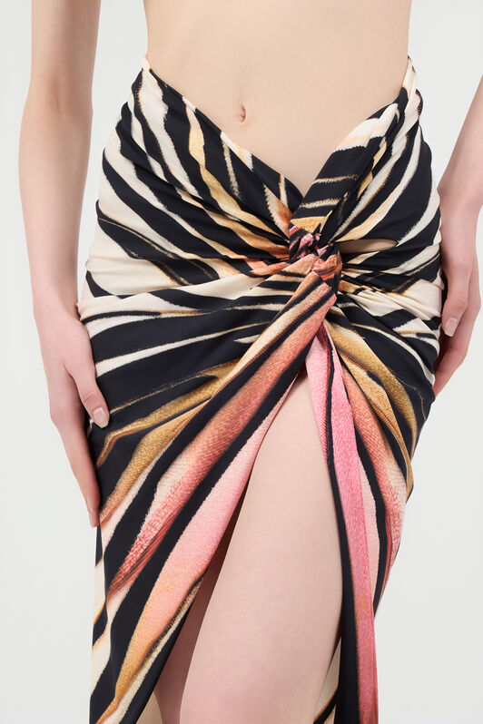 RC Sarong With Ray Of Pink Print Pink VKW016-HVM33