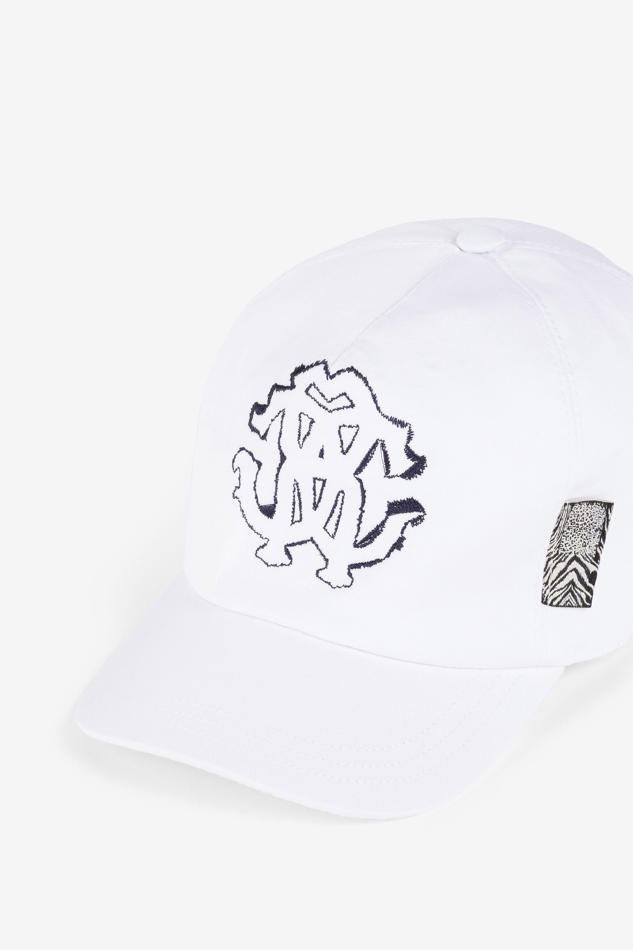 JU RC Monogram-Embroidered Baseball Cap RED QJZ007-CE035
