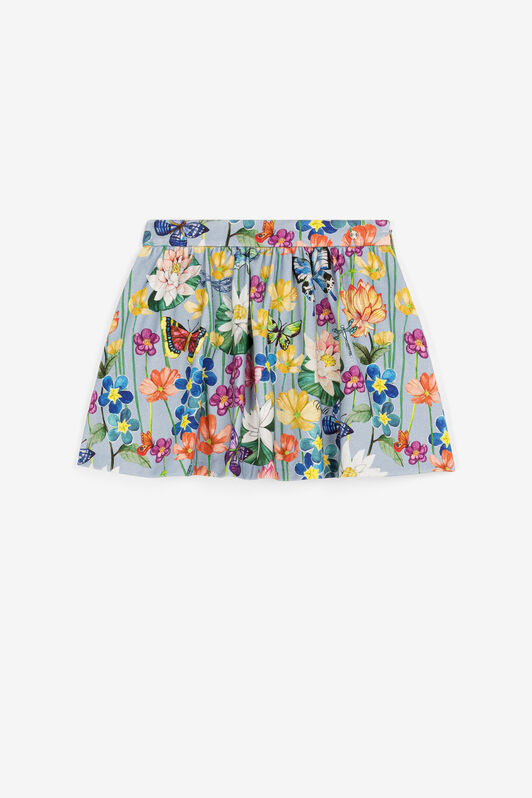 JU Gonna con stampa floreale JU Gonna con stampa floreale Azzurro PJT316-2TF11