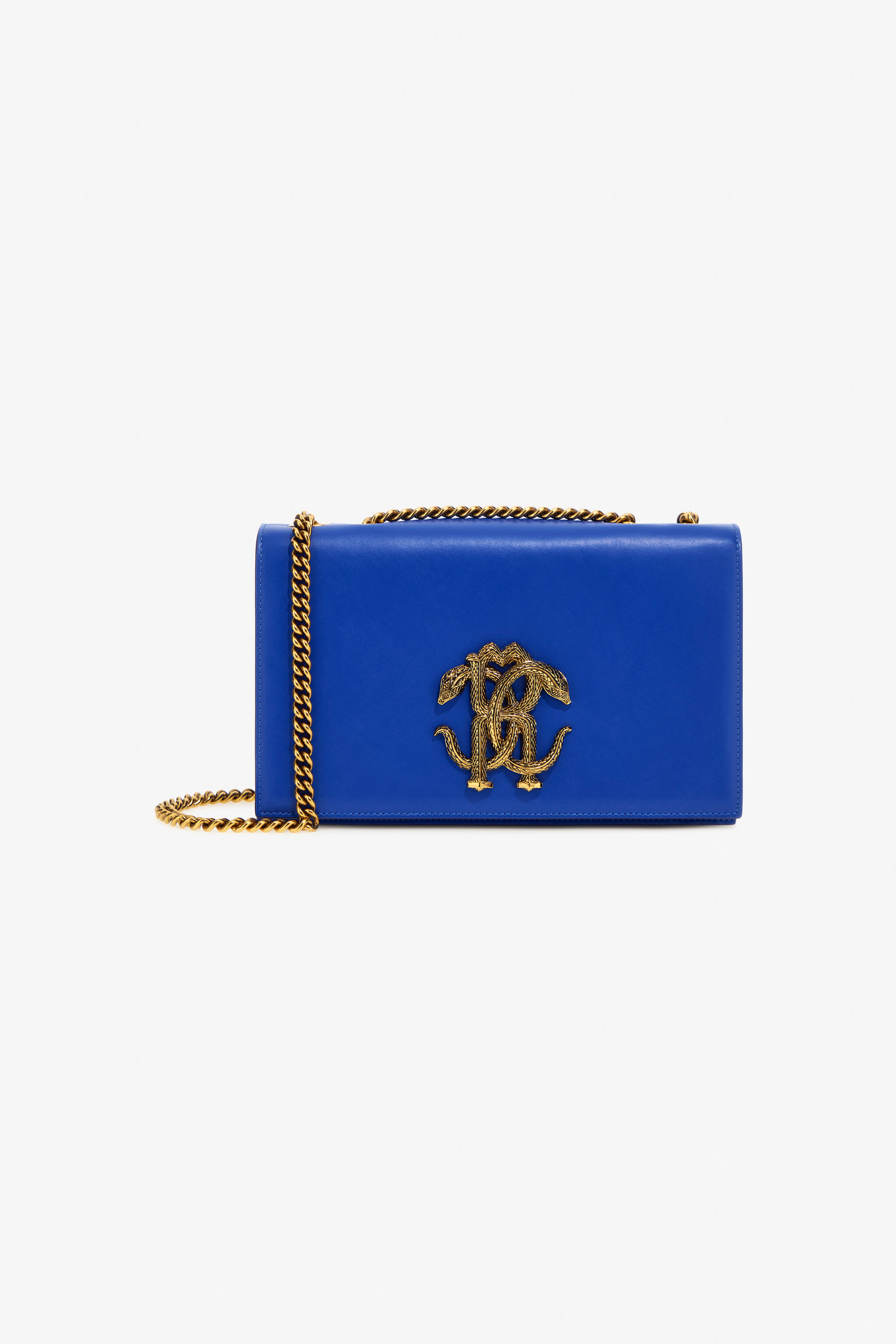 Roberto cavalli mirror snake shoulder bag discount