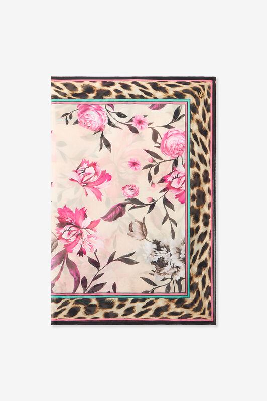 RC Tuch Mit Print Blumen Und Jaguar Skin RC Tuch Mit Print Blumen Und Jaguar Skin MULTICOLOR POI00D-5IP90