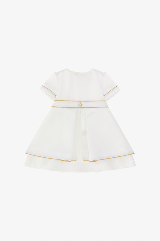 JU Kleid mit dem Logo RC Weiß TJT107-KU012