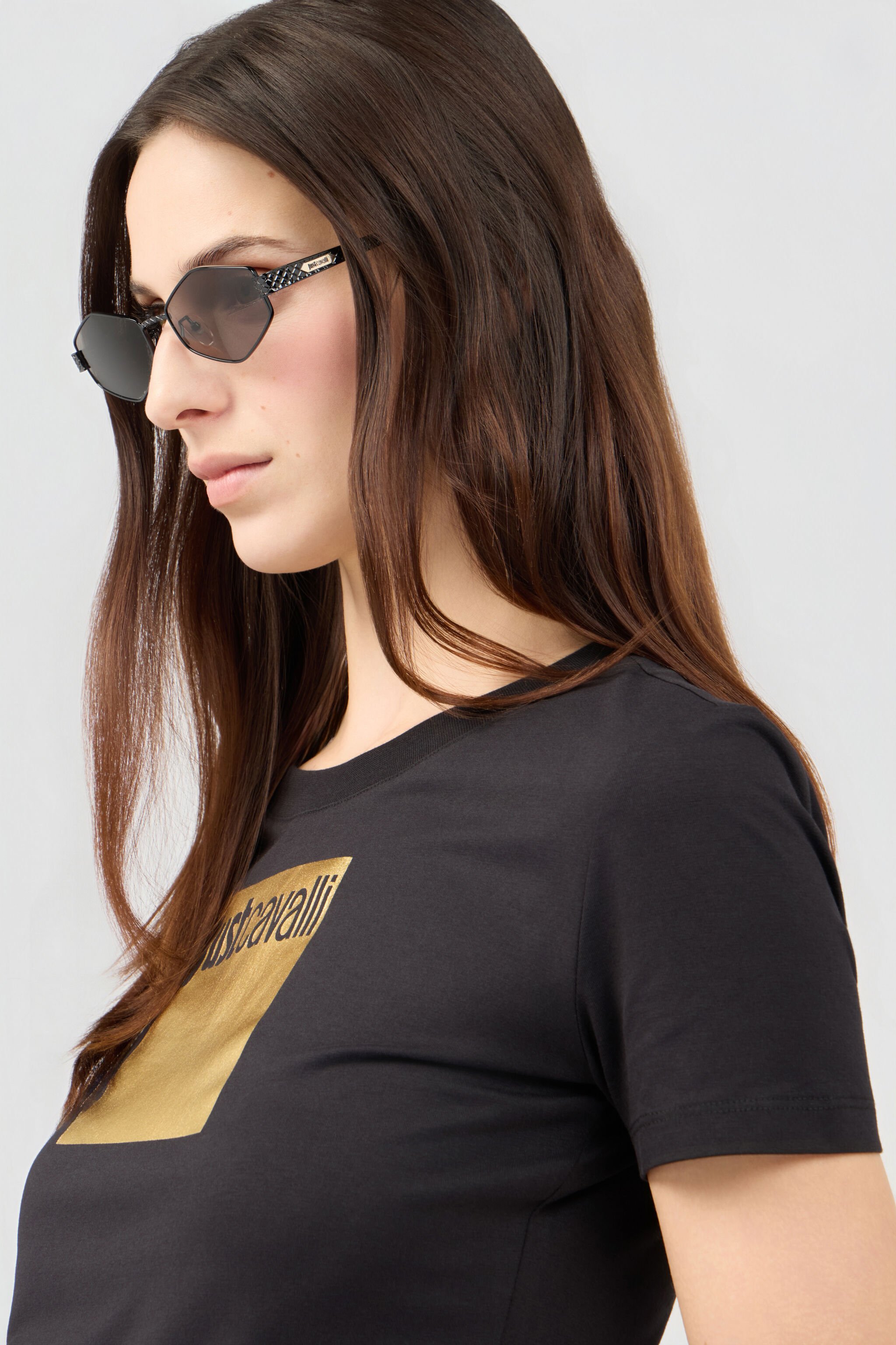 JC Modello unisex in metallo JC Modello unisex in metallo SHINY BLACK WITH SHI VALD37-ID282