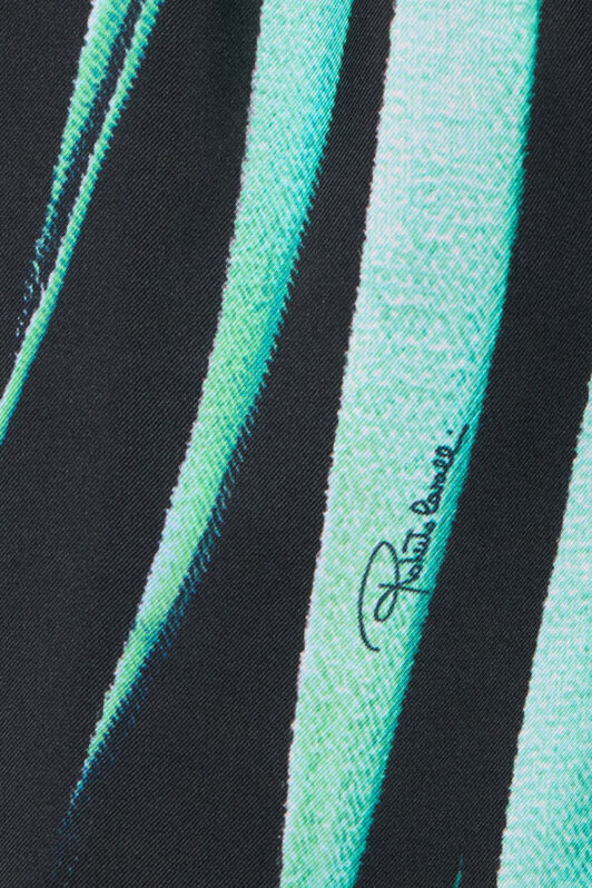 RC Ray Of Sea Print Bandeau Top TURCHESE VKT602-RLM33