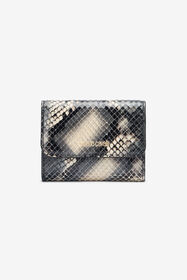 ${brand} Small wallet in printed leather with logo ${colorDescription} ${masterID}