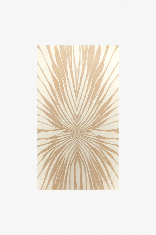 HO Asciugamano Con Stampa Ray Of Gold HO Asciugamano Con Stampa Ray Of Gold Avorio SALM53-IM093