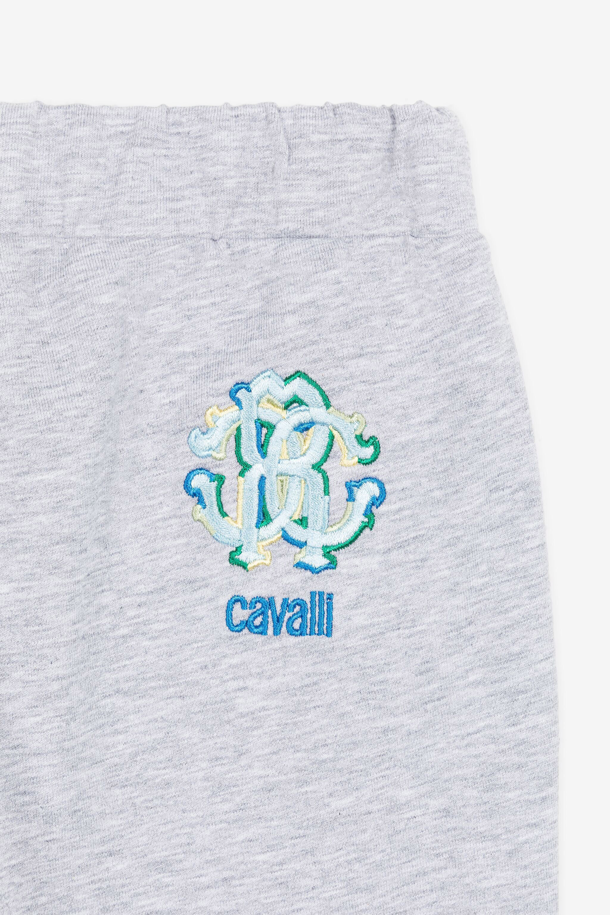 JU Pantaloni sportivi con Monogram RC JU Pantaloni sportivi con Monogram RC Grigio QJT221-CF050