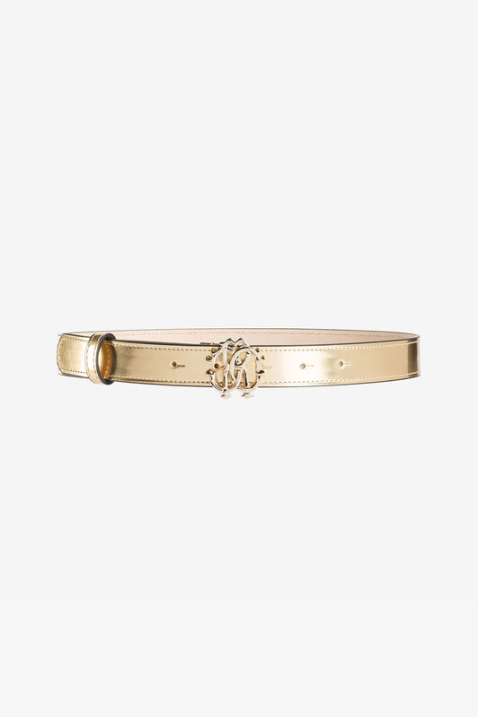 JU RC Monogram Belt JU RC Monogram Belt Gold QJC001-FT227