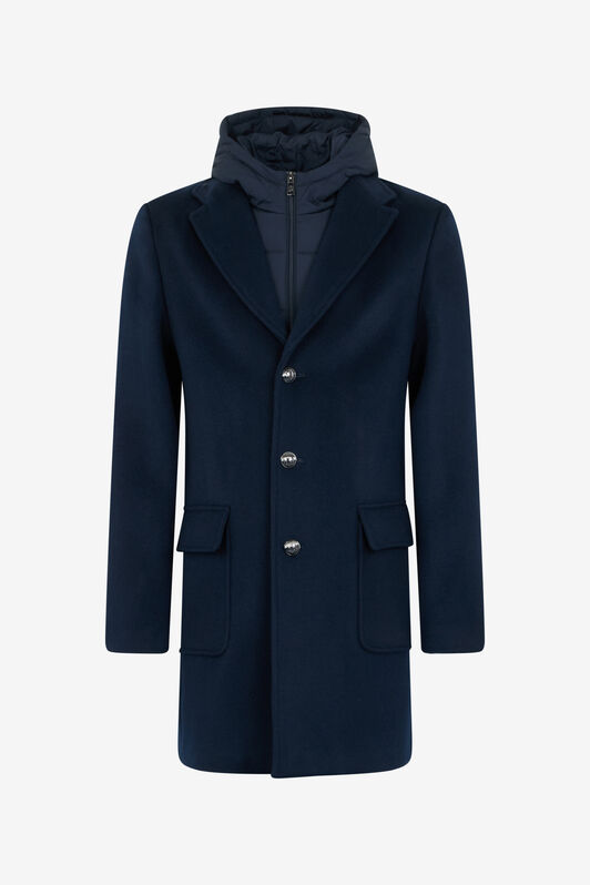 RC Cappotto Con Inserto Interno Imbottito Blu scuro OOT50D-WH016