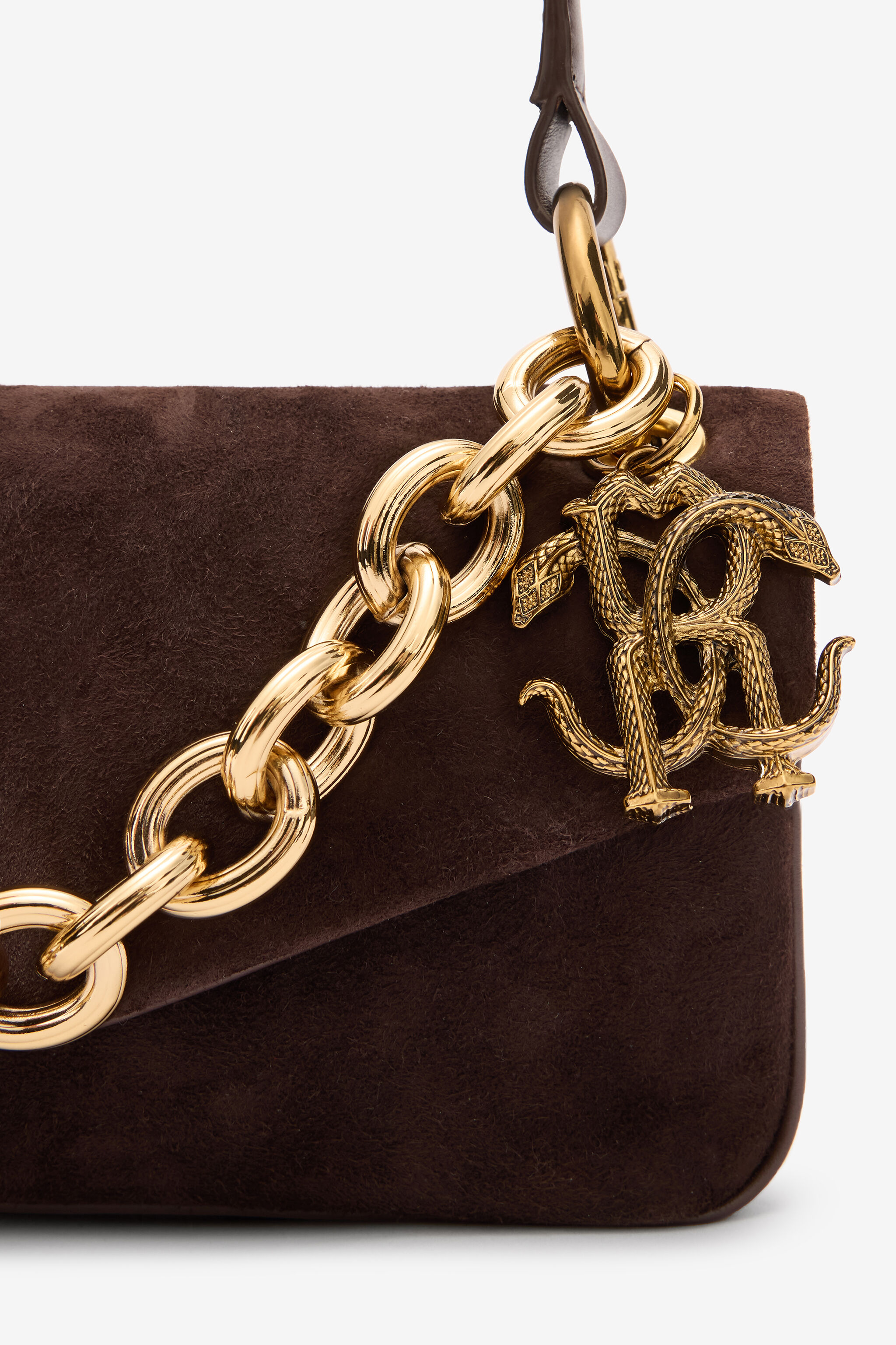 RC Small Bag with Chain Brown VKB016-PC002