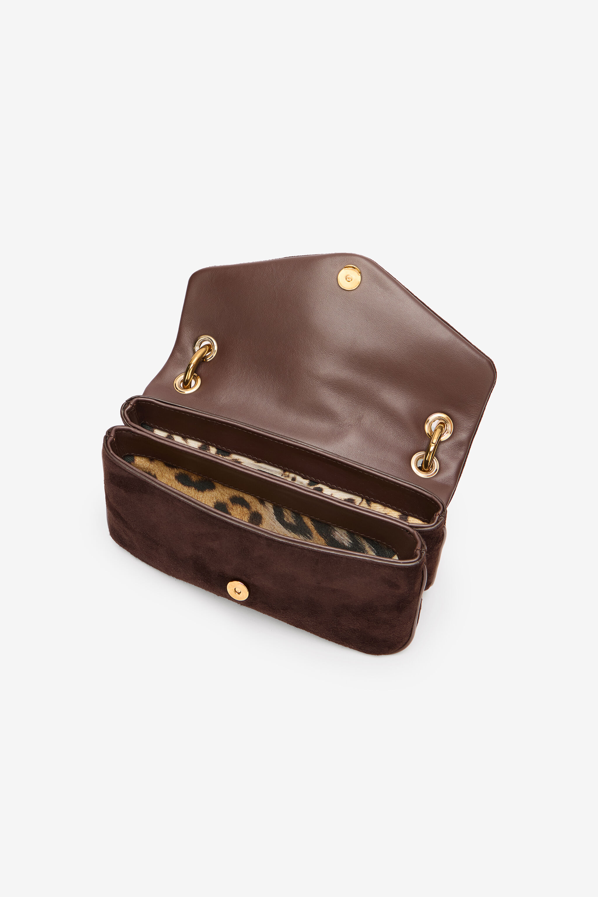 RC Small Bag with Chain Brown VKB016-PC002