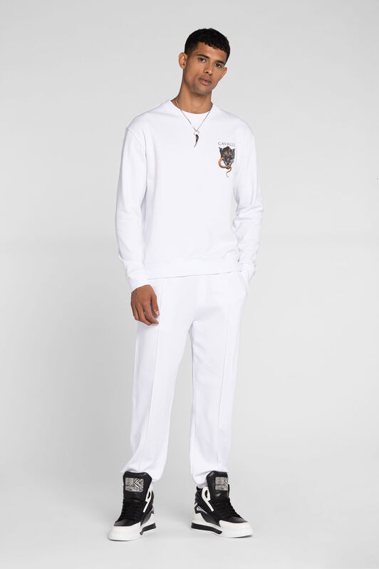 RC Cotton Sweatpants White PRT25E-CF050