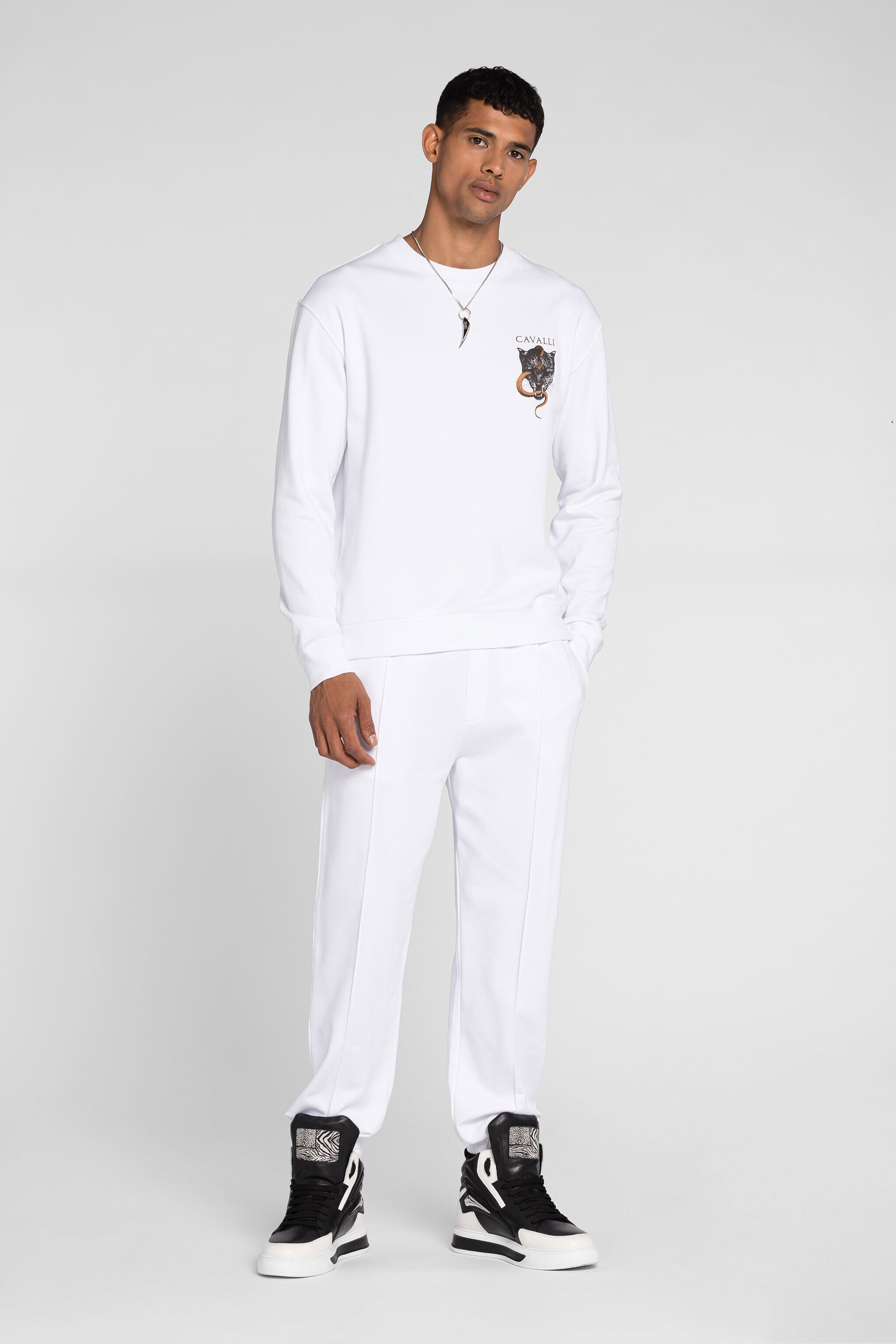 RC Cotton Sweatpants White PRT25E-CF050