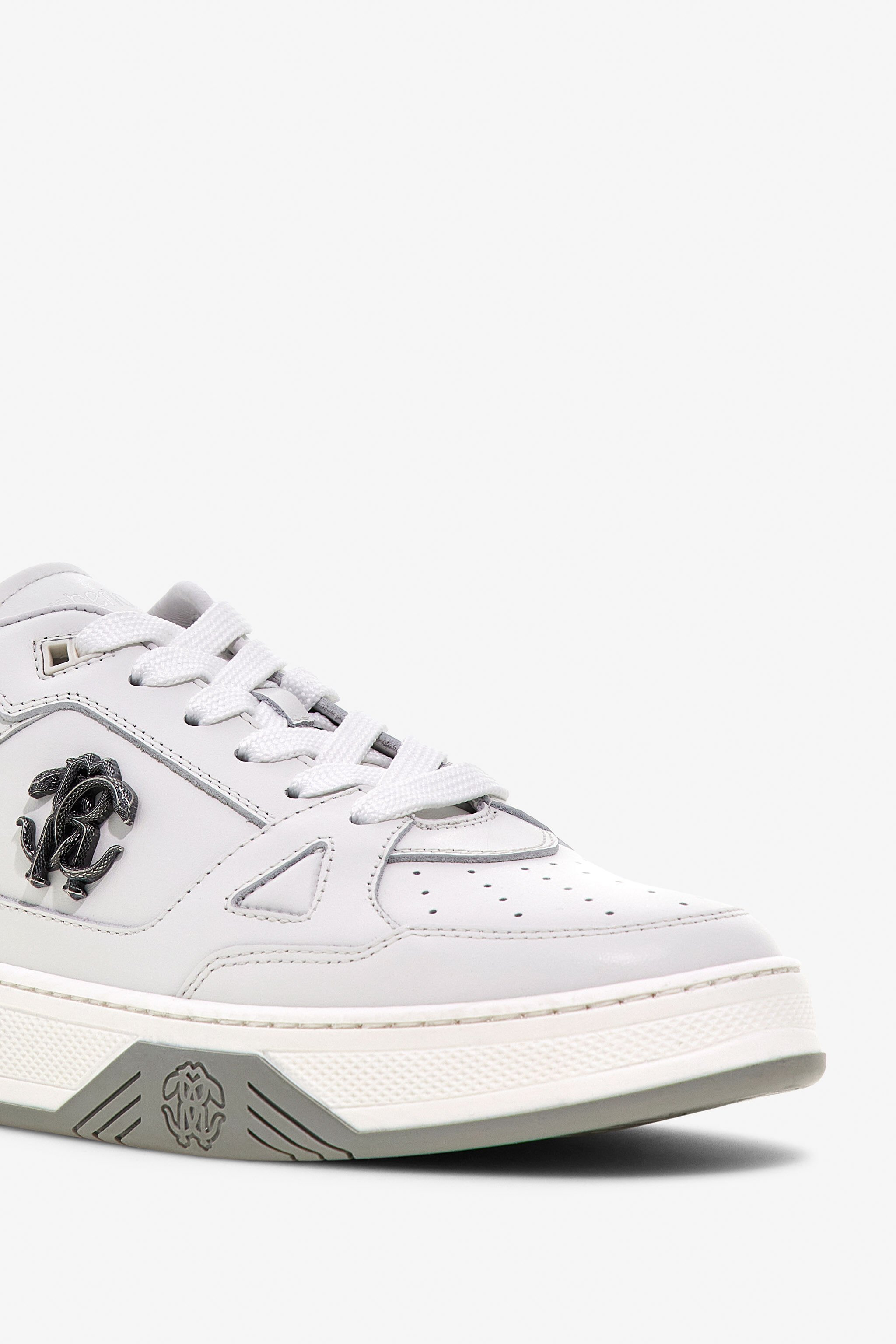 RC Low-Top Sneakers White/antique nikel SRS044-PZA90