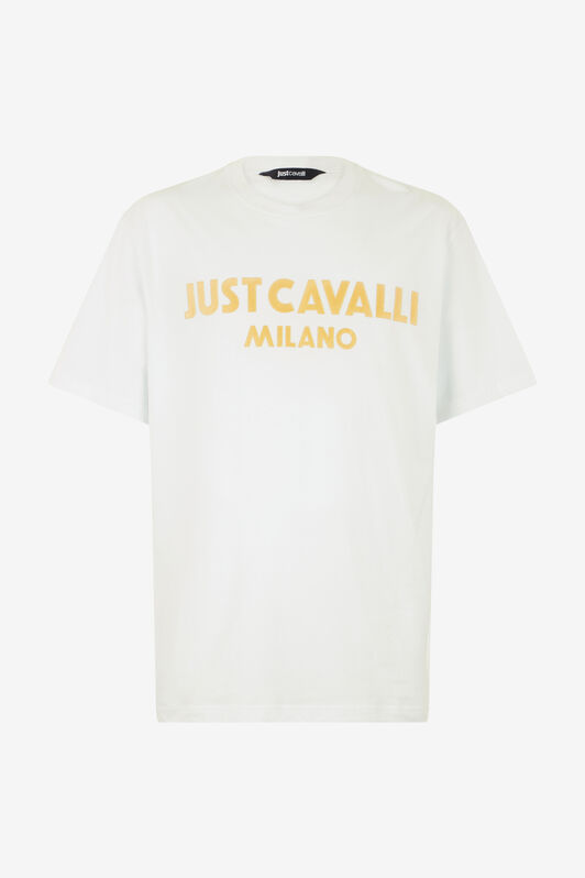 JC T-Shirt Avec Logo Floqué WHITE UFT058-UF078