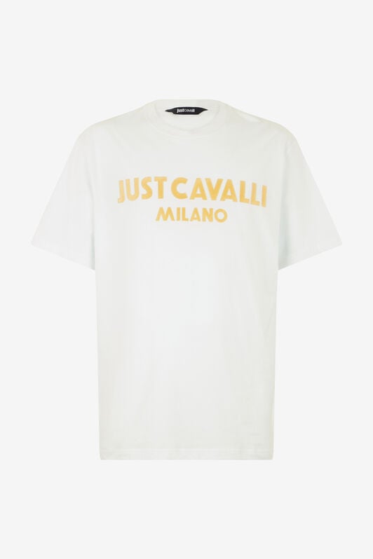 JC T-Shirt Avec Logo Floqué JC T-Shirt Avec Logo Floqué WHITE UFT058-UF078