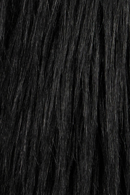 RC Black Faux Fur Cape With Zip RC Black Faux Fur Cape With Zip NERO 191101 VQT501-FT027