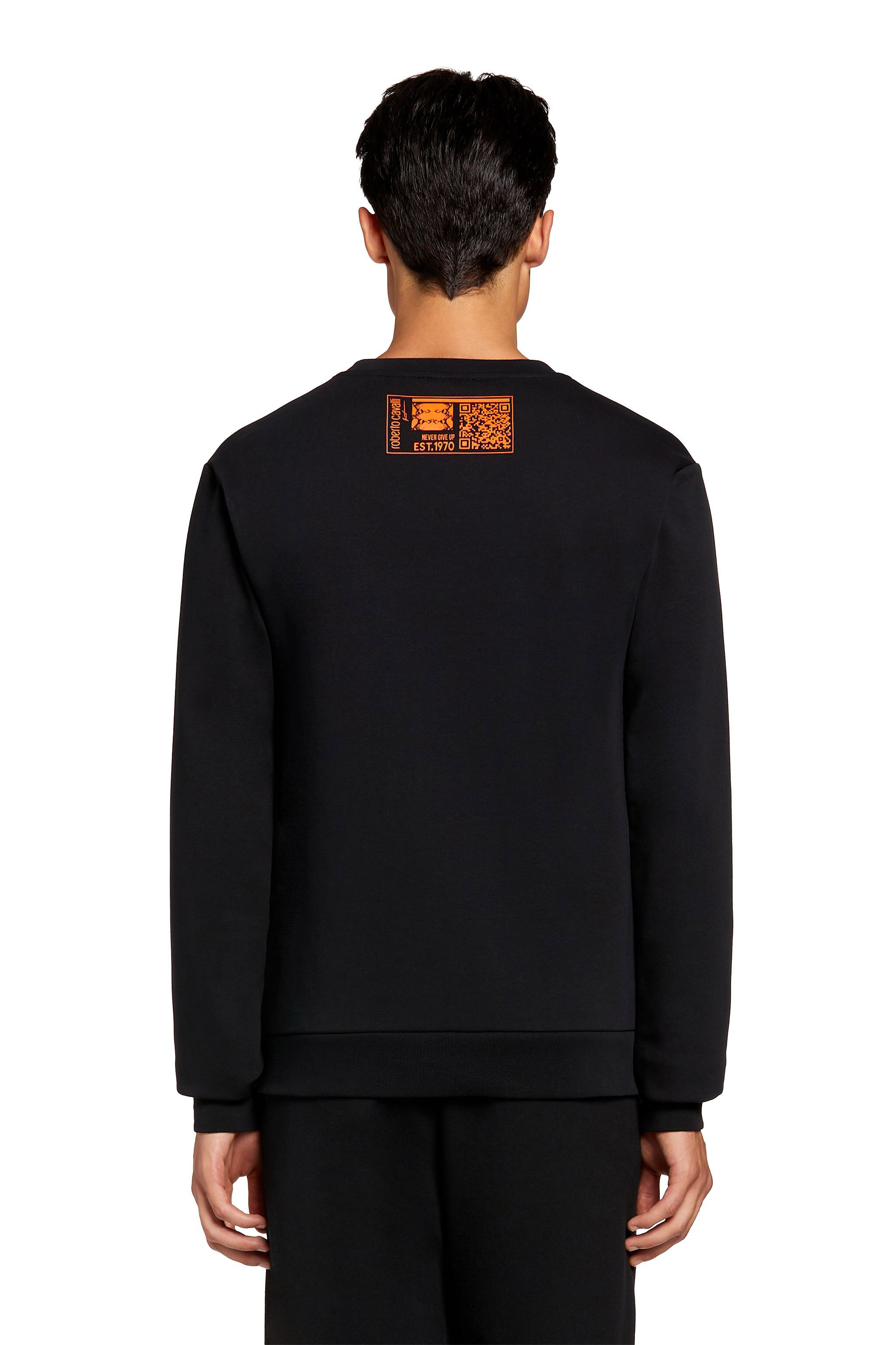 UG Logo-Print Sweatshirt BLACK LYX11F-CF114