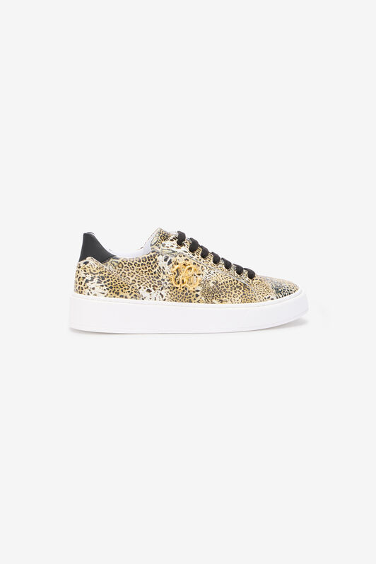 RC Leopard Print Sneaker with Monogram RC RC Leopard Print Sneaker with Monogram RC JAGUAR QOS01N-PZO17
