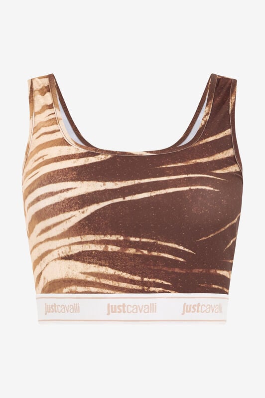 JC Natural Barb Print Top SABBIA WFT268-WF666