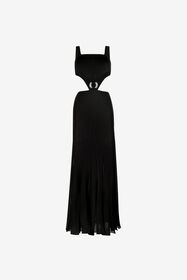 ${brand} Robe longue à découpes ${colorDescription} ${masterID}