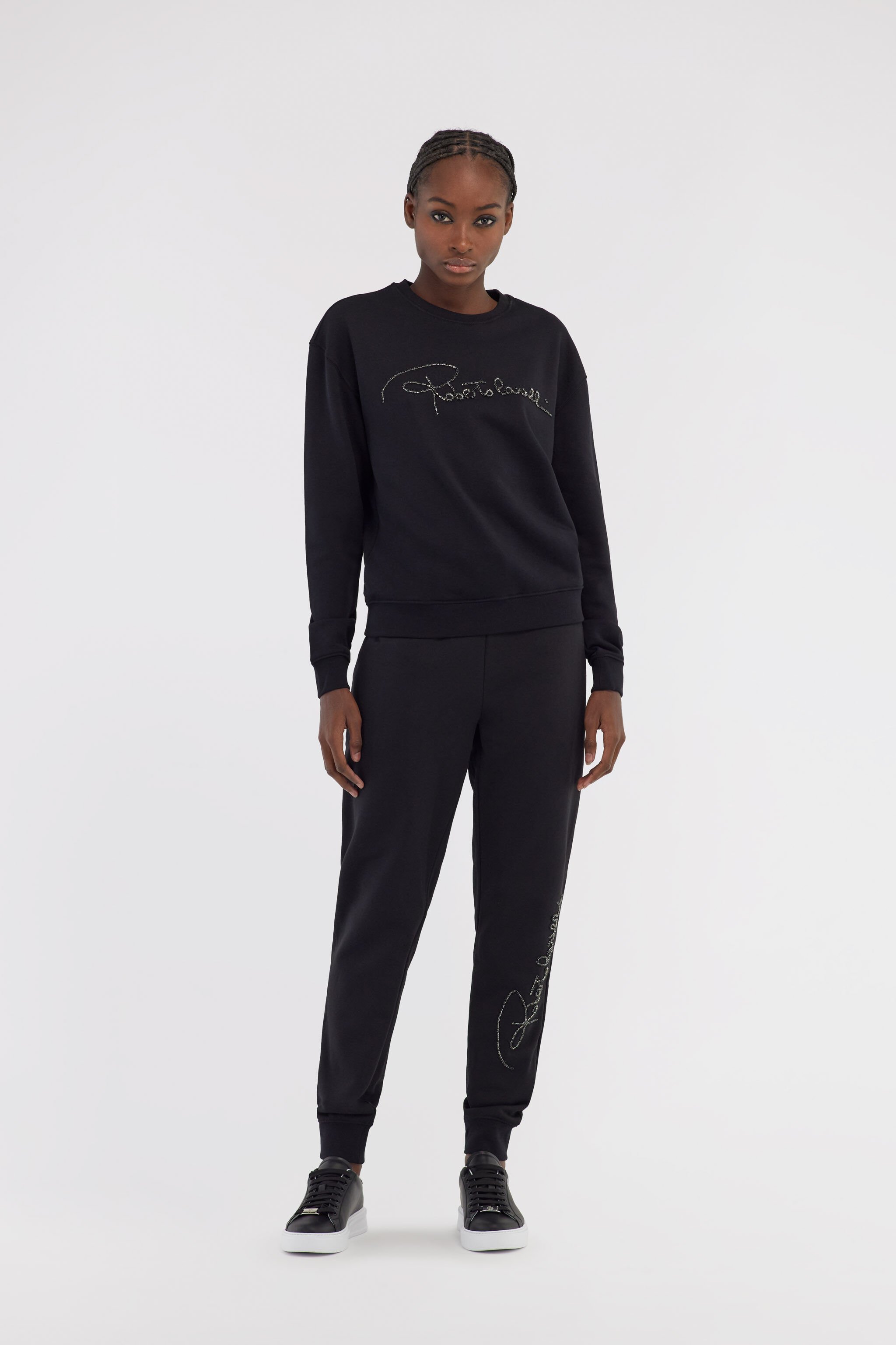 RC Sweatshirt with signature Black NOT67C-CF052