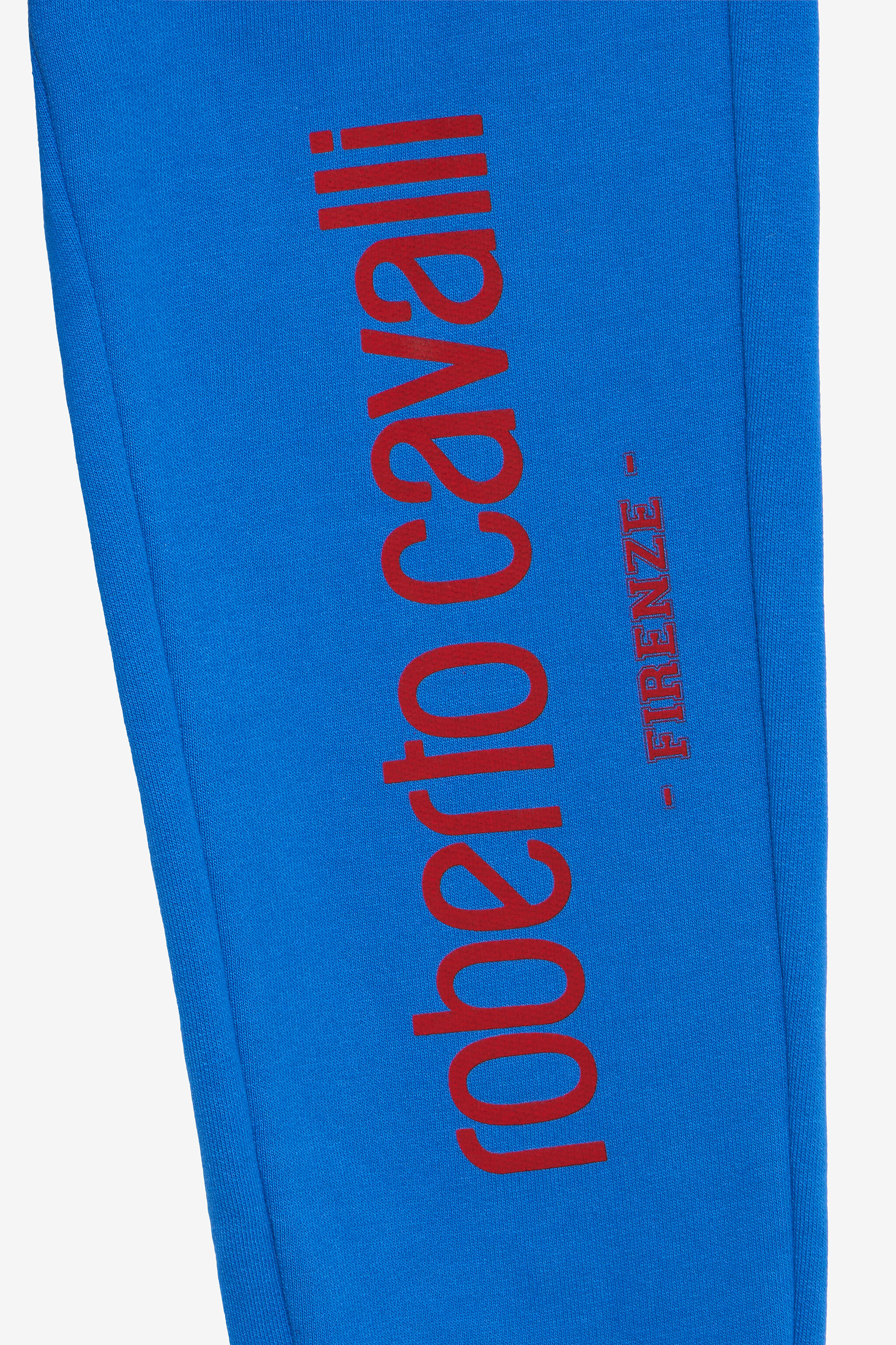JU Cobalt Blue Track Pants with Logo COBALT BLUE VJT20B-CF050