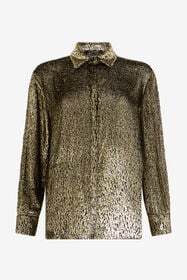 ${brand} Leopard Lamé Shirt ${colorDescription} ${masterID}